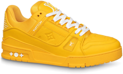 Louis Vuitton Trainer Yellow Embossed Monogram 1AARG2
