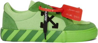 OFF-WHITE Vulc Low Green Canvas FW19 (W) 192607F128026