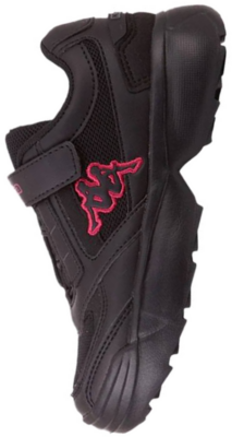 Kappa Sneakers KRYPTON OC KIDS – KRYPTON OC KIDS praktisch: elastische vetersluiting & klittenbandsluiting zwart