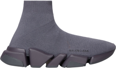 Balenciaga Speed 2.0 Dark Grey Recycled Knit 617239W2DB12390