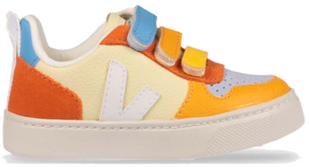 VEJA Kids V-10 sneakers met klittenband – Geel Geel CV0503271C
