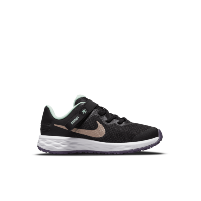 Nike Revolution 6 FlyEase Eenvoudig aan en uit te trekken Zwart DD1114-005
