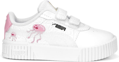 PUMA x Spongebob Carina 2.0 Sneakers Baby, White/Prism Pink/Black 390868_01
