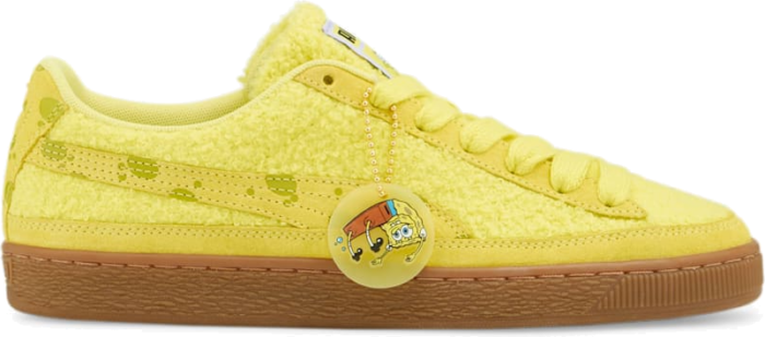 Yellow suede puma sales sneakers