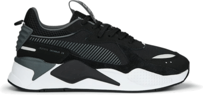 Men’s PUMA Rs-X Suede Sneakers, Black/Glacial Grey Black,Glacial Gray 391176_03