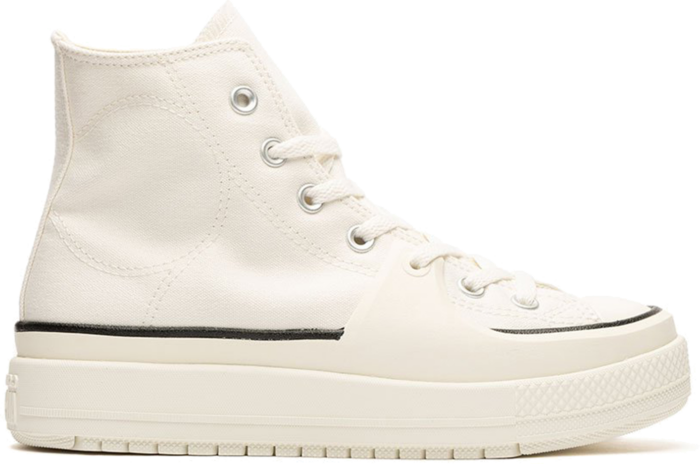 Converse Chuck Taylor All Star Construct Hi Vintage White A02832C