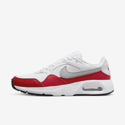 Nike Air Max SC White University Red Wolf Grey CW4555-107