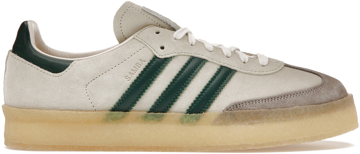 adidas Clarks 8th Street Samba by Ronnie Fieg Chalk White Green ID7297