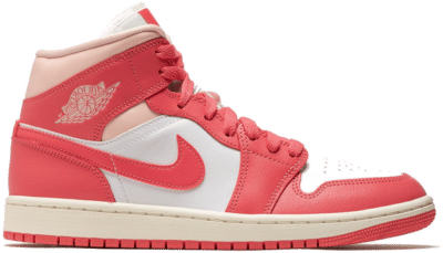 Nike Air Jordan 1 Mid Strawberries & Cream (W)  BQ6472-186