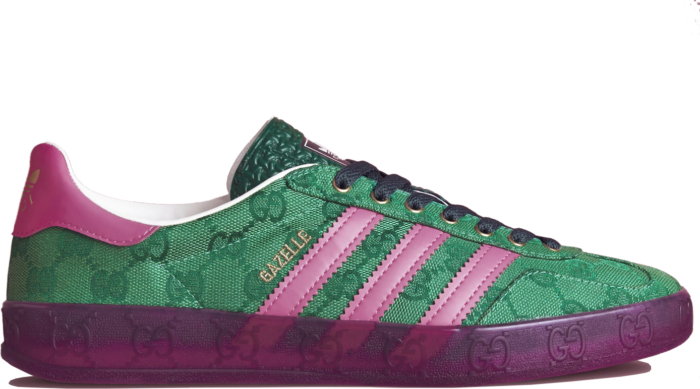 adidas x Gucci Gazelle Green GG Monogram (Women's) IE4795