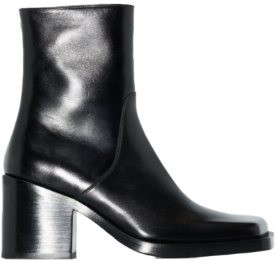 Balenciaga Black Cut 80 Boots Black Leather 657004WBBW11000