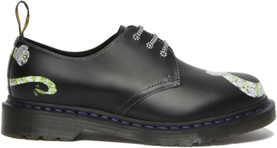 Dr. Martens 1461 WB Beetlejuice Smooth Leather Oxford Black Smooth 27942001