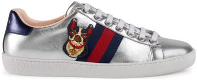 Gucci Ace Year of the Dog Silver (Women’s) 501908 DXAL0 003 8164
