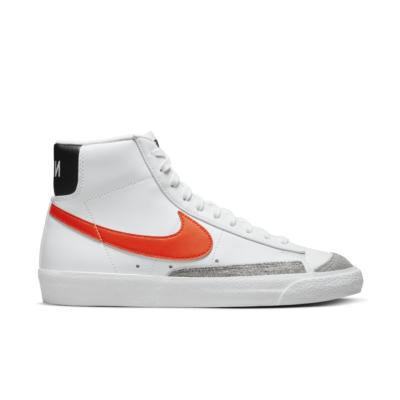 Nike Blazer Mid ’77 Vintage White Safety Orange Black BQ6806-123