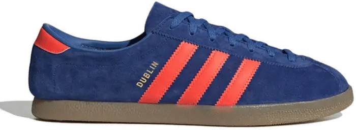 adidas Dublin Footwear Blue Solar Red Metallic Gold GY7384