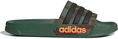 adidas Sportswear Adilette Shower badslippers zwart/groen/oranje