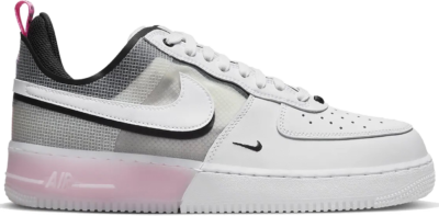Nike Air Force 1 Low React White Black Pink Spell DV0808-100