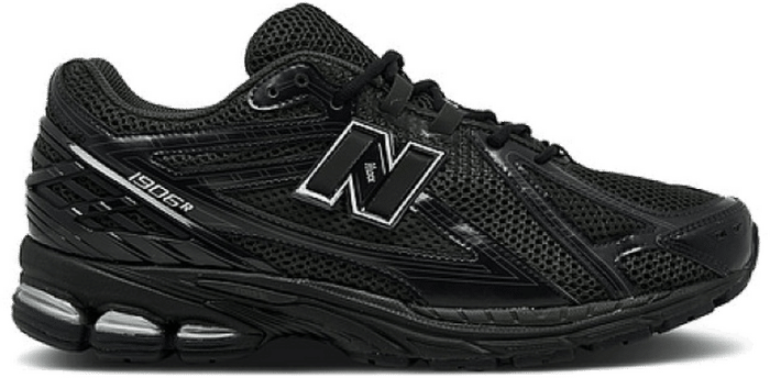 new balance 1906r black metallic silver