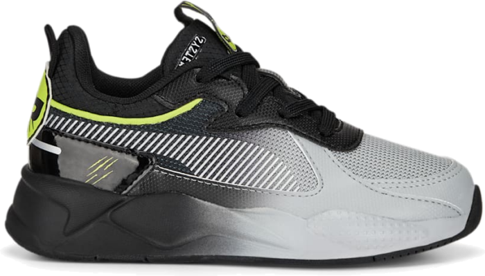 PUMA x Miraculous Rs-x Sneakers Pre-School, Black/Feather Grey/Lime Smash Black,Feather Gray,Lime Smash 391825_01