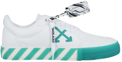 OFF-WHITE Vulcanized Low White Green OMIA085R21FAB001