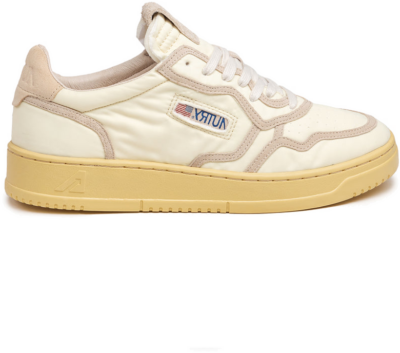 Autry Medalist W *Nylon / Suede* Ivory AULWNS01