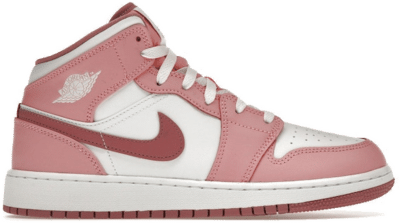 Nike Air Jordan 1 Mid Pink Valentine’s Day 2023 (GS) DQ8423-616 DQ8423-616