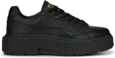 PUMA Dinara Leather Sneakers Women, Black 390639_02