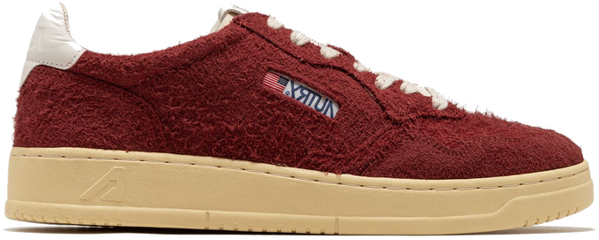Autry Action Shoes MEDALIST LOW men Lowtop Red AULMHS01