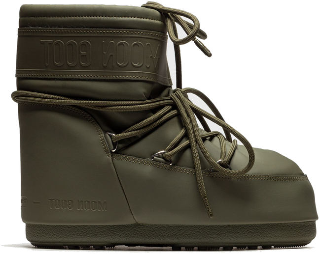 Moon Boot ICON LOW RUBBER men Boots Green 14093800002