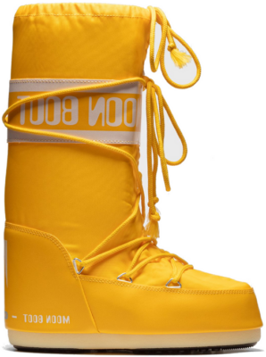 Moon Boot ICON NYLON men Boots Yellow 14004400084