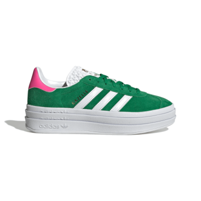 adidas Gazelle Bold Green Lucid Pink (Women’s) IG3136