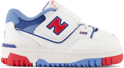 New Balance Kinderen 550 Bungee Lace with Top Strap in Blauw, Synthetic, Blauw IHB550CH