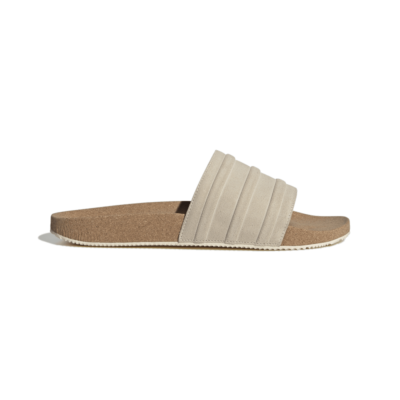 adidas adilette Premium Slides Wonder White Cork ID2016