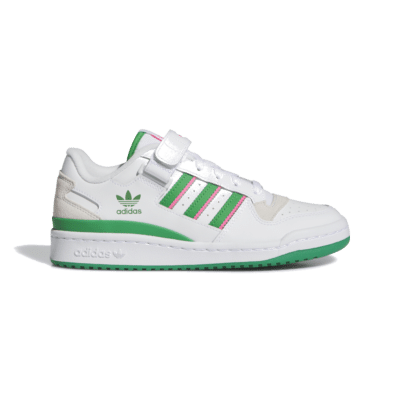 adidas Forum Low White Green Lucid Pink (Women’s) IE7422