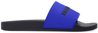 Balenciaga Pool Slide Navy Blue Black 565826 W1S8A 4010