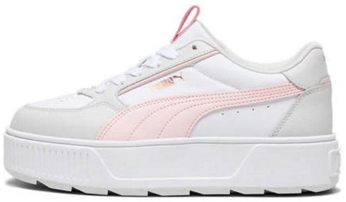 PUMA Karmen Rebelle Sneakers Women, White/Frosty Pink/Feather Grey White,Frosty Pink,Feather Gray 387212_17