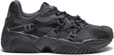 Men’s PUMA Voltaire OG Sneakers, Black/Dark Coal Black,Dark Coal 389364_04