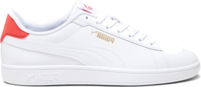 Women’s PUMA Smash 3.0 L Sneakers, White/For All Time Red 390987_15