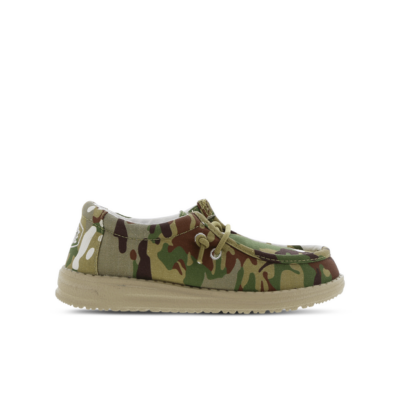 Hey Dude Wally Youth Camouflage Multi 40042-9CQ