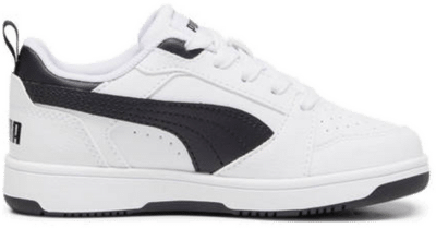 Puma Rebound V6 Lo PS Sneakers Junior wit – zwart 393834-02