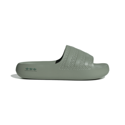 adidas adilette Ayoon Slippers Silver Green IF7618