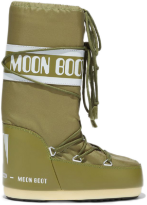 Moon Boot Icon Nylon Boot Khaki 14004400083