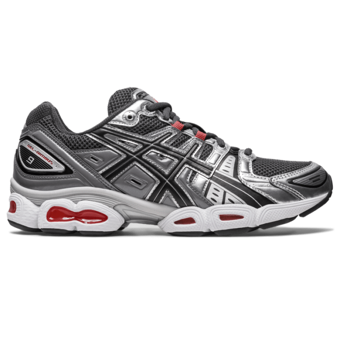 asics gel nimbus 9 red