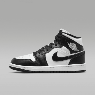 Nike Air Jordan 1 Mid Panda Black White (W) DV0991-101 DV0991-101