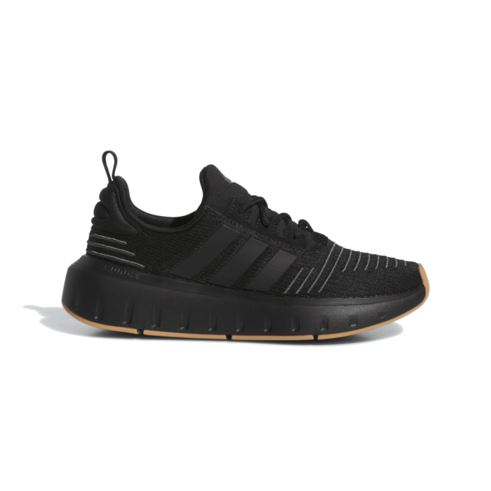 Adidas swift run sales youth black