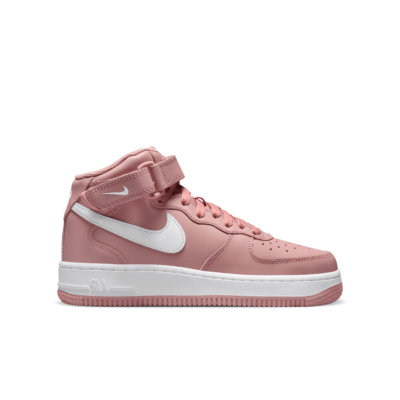 Nike Air Force 1 Mid LE Red Stardust White (GS) DH2933-600