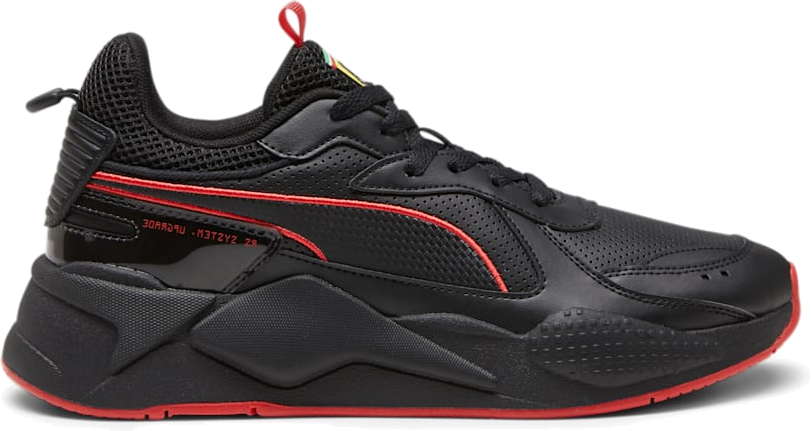 Men S Puma Scuderia Ferrari Rs X Sneakers Red Black Rosso Corsa