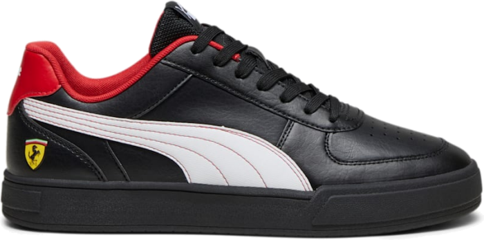 Men’s PUMA Scuderia Ferrari Caven Motorsport Shoe Sneakers, Black Black 307960_03