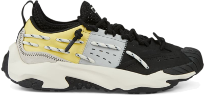 Men’s PUMA Plexus Retro Sneakers, Black/Pale Lemon Black,Pale Lemon 387325_02