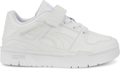 PUMA Slipstream Leather Alternative Closure Sneakers Kids, White White 387827_02